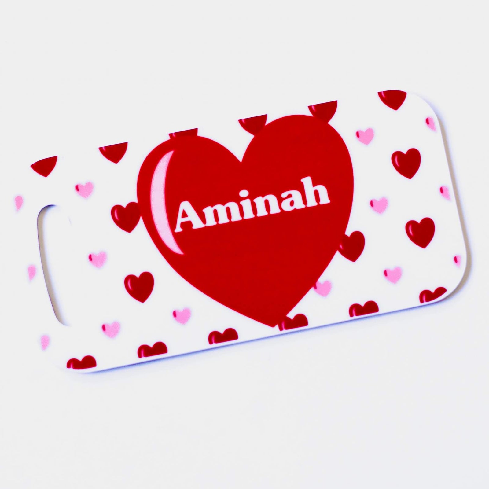 'Heartiful' Personalised Bag Tag