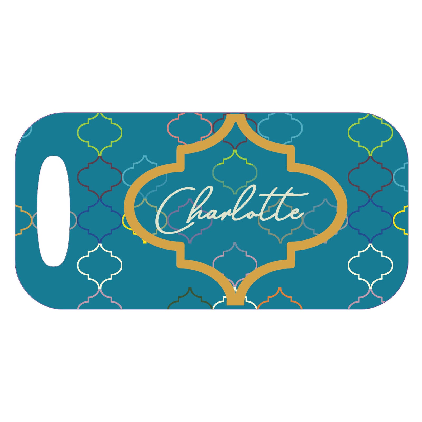 'Maroc Magic' Personalised Bag Tag