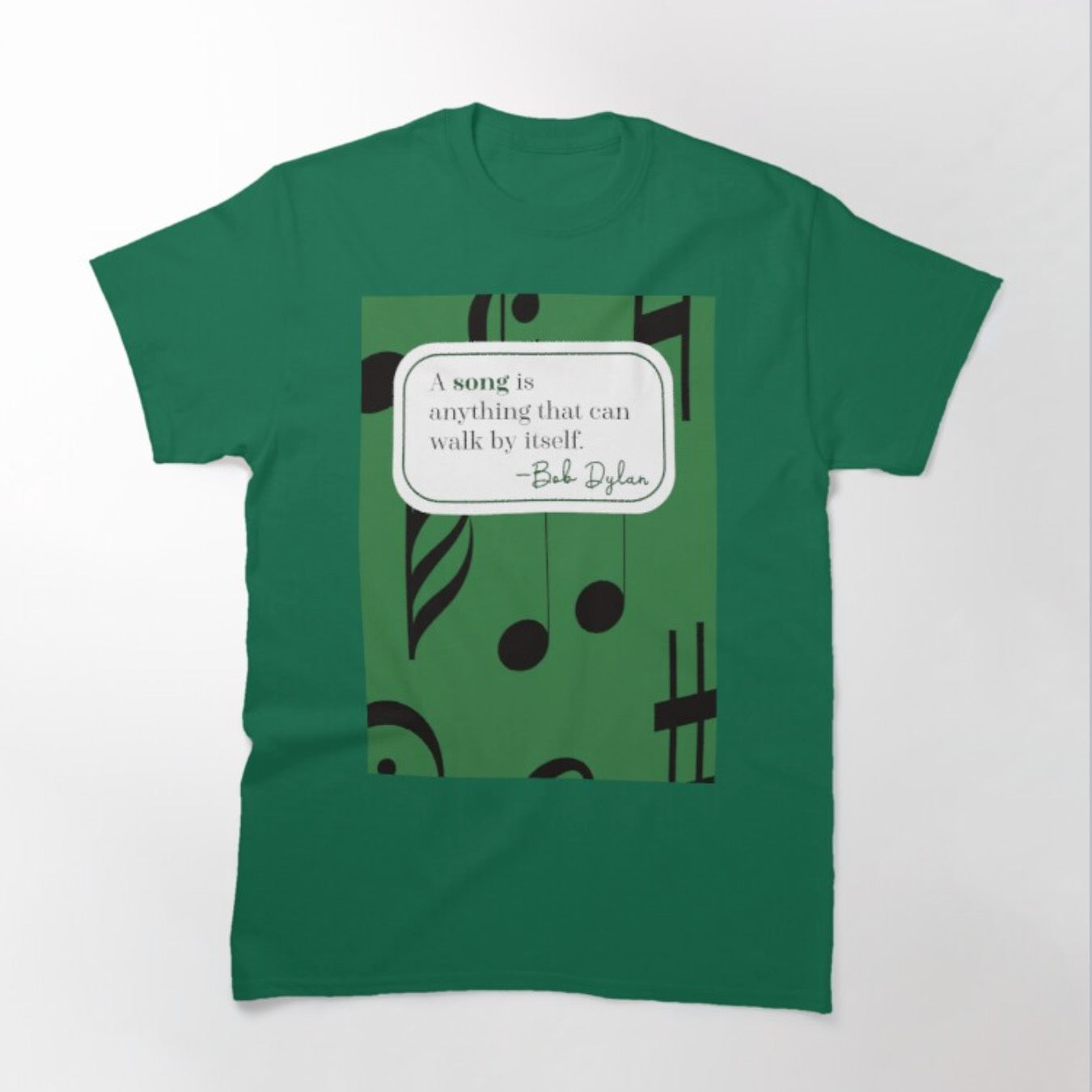 'Musically Quotes' classic T-shirt for biggies